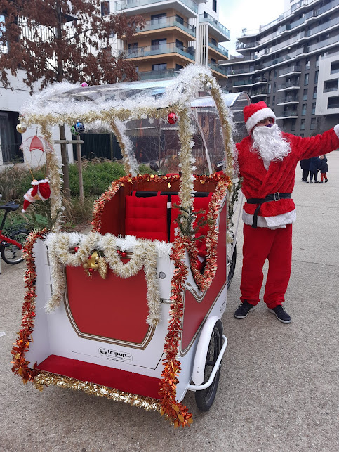 Animation Père Noel à Gennevilliers