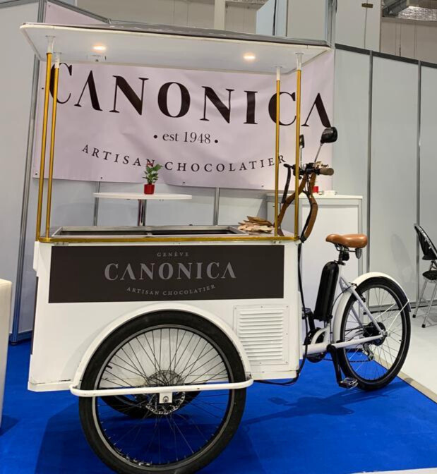 Triporteur rétro réfrigéré Canonica