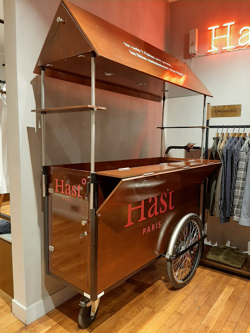 Location Rolling Bar Ivo & Chariot Rétro pour Hast Paris