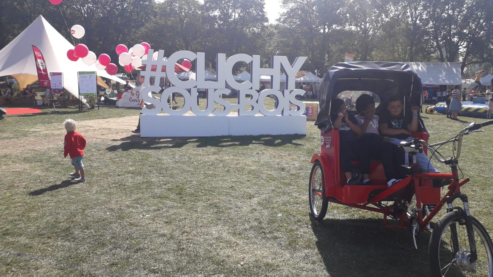 Mairie de  Clichy-sous-Bois location de vélos calèches
