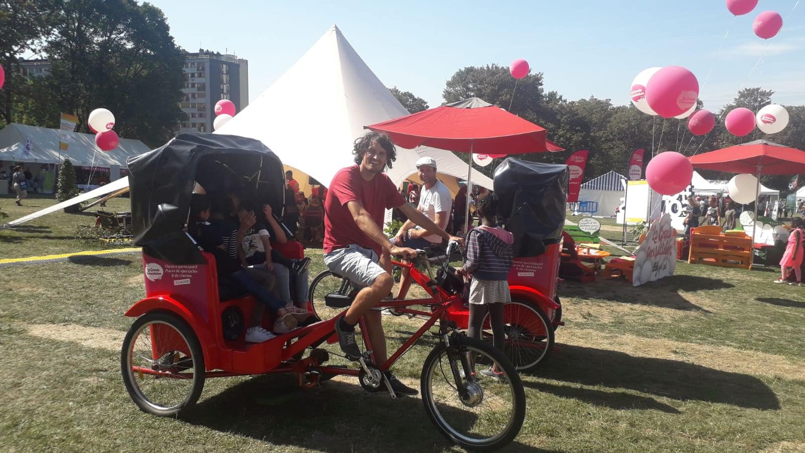 Mairie de  Clichy-sous-Bois location de vélos calèches