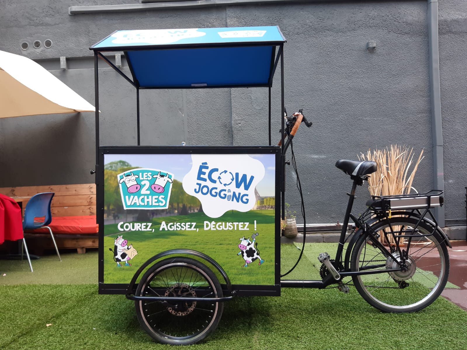 Triporteurs publicitaires Ecow jogging