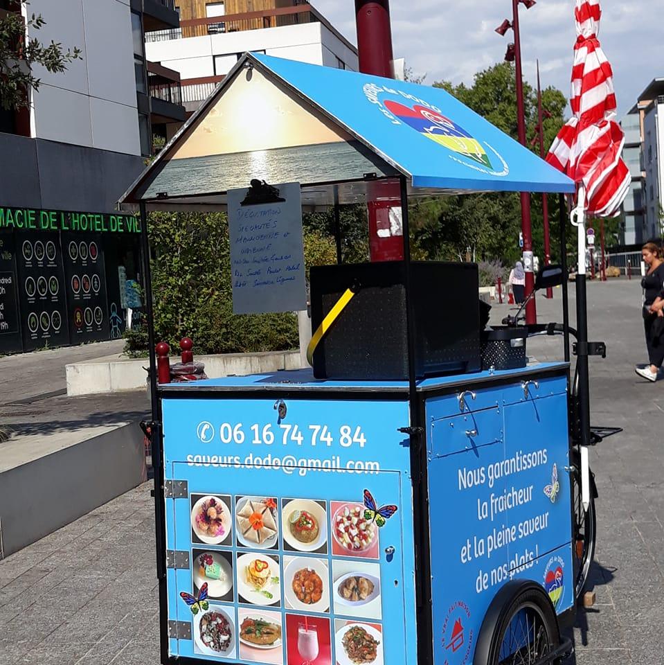 Vente d'un Triporteur Bar aux Saveurs de Dodo