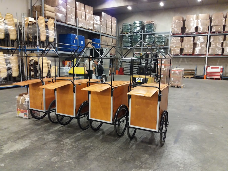 Projet Rolling Bar / Bureau de Vote pour la Mairie de Paris