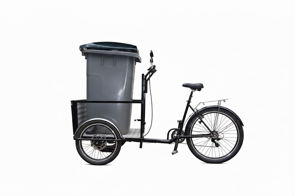 Triporteur Collecte de Déchets à MOS BENELUX