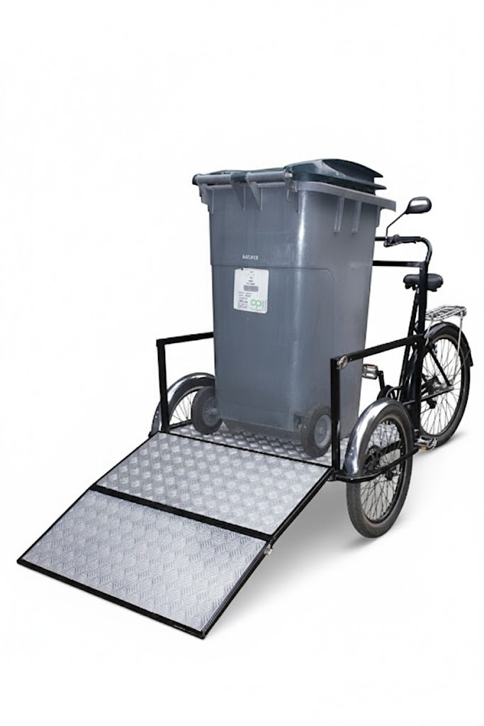 Triporteur Collecte de Déchets à MOS BENELUX