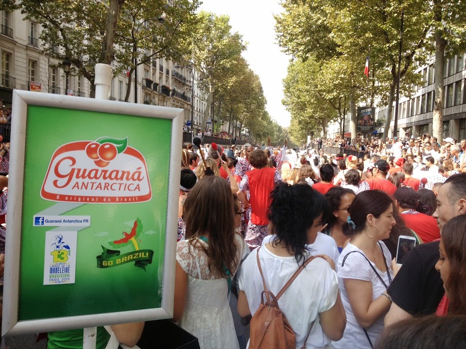 Guaraná Antarctica au Lavage de la Madeleine -2014
