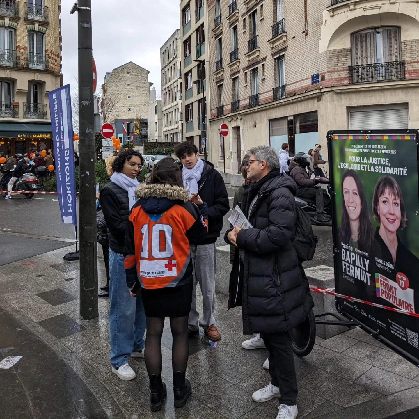 Opération EELV / Front Populaire : 1 Remorque Publicitaire pour Pauline Rapilly Ferniot