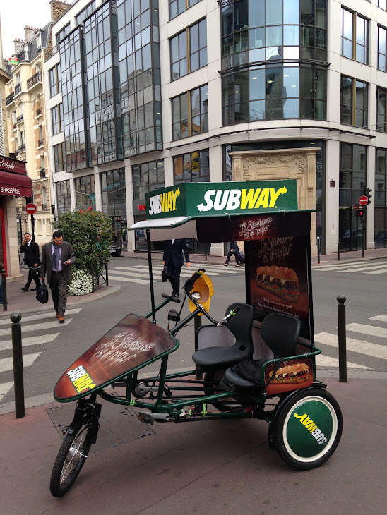 Opération Publicitaire Subway 3 Rosalies