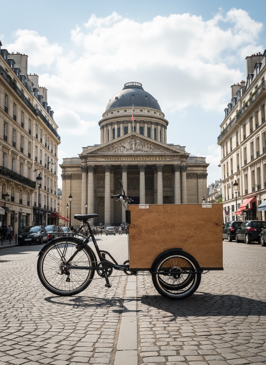 Fabrication d’un triporteur sur mesure pour la Ville d’Épinay-sur-Seine