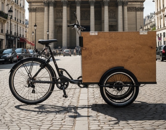 Fabrication d’un triporteur sur mesure pour la Ville d’Épinay-sur-Seine