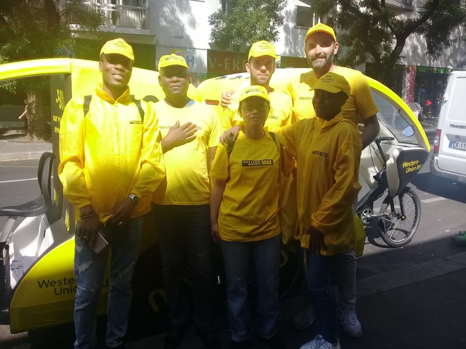 Opération Western Union : 2 Triporteurs Cargos