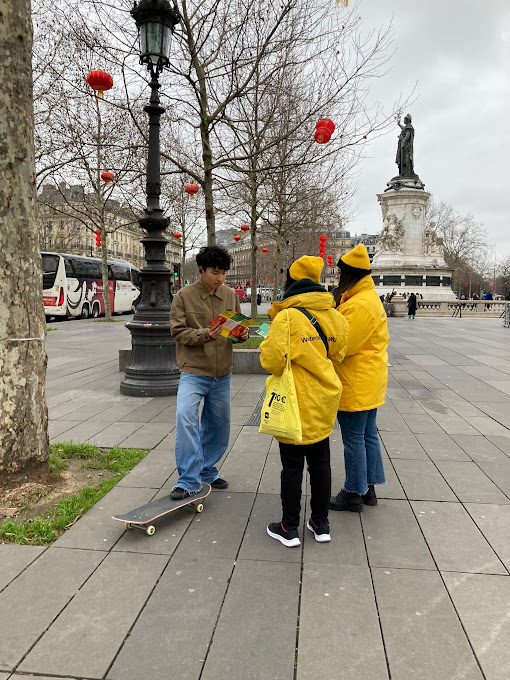 Opération Western Union visibilité et sampling