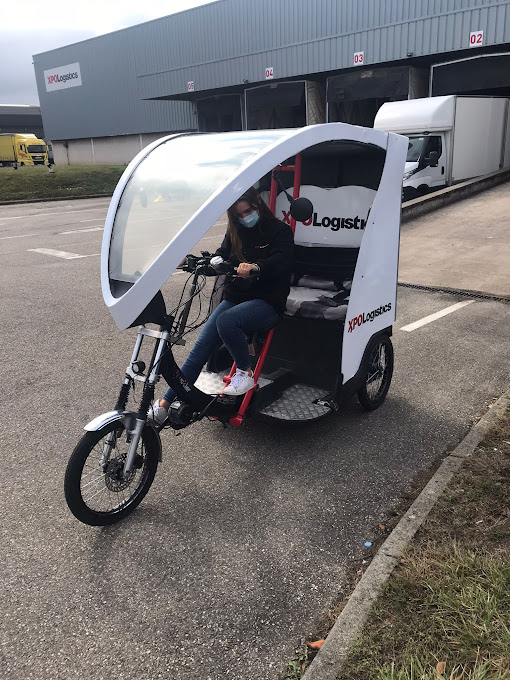 Location Vélo Taxi Yokler pour XPO Logistics (Challenge Mobilité 2021)