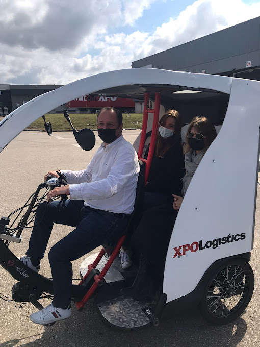 Location Vélo Taxi Yokler pour XPO Logistics (Challenge Mobilité 2021)